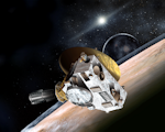 New Horizons Spacecraft( credit:NASA) New Frontiers Graphic