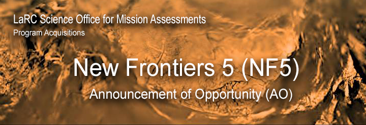 New Frontiers Program Acquisition.